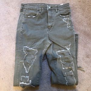 American Eagle Super Hi-Rise Jeggings